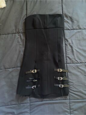 Pleasance Strapless Mini Dress